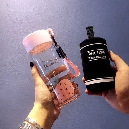 image-Simple portable and lovely water cup
