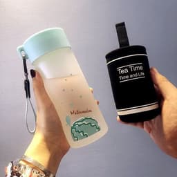 image-Simple portable and lovely water cup