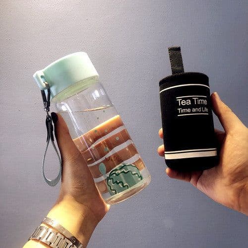 image-Simple portable and lovely water cup