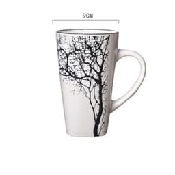 image-Creative Water Cup With Ceramic Cover