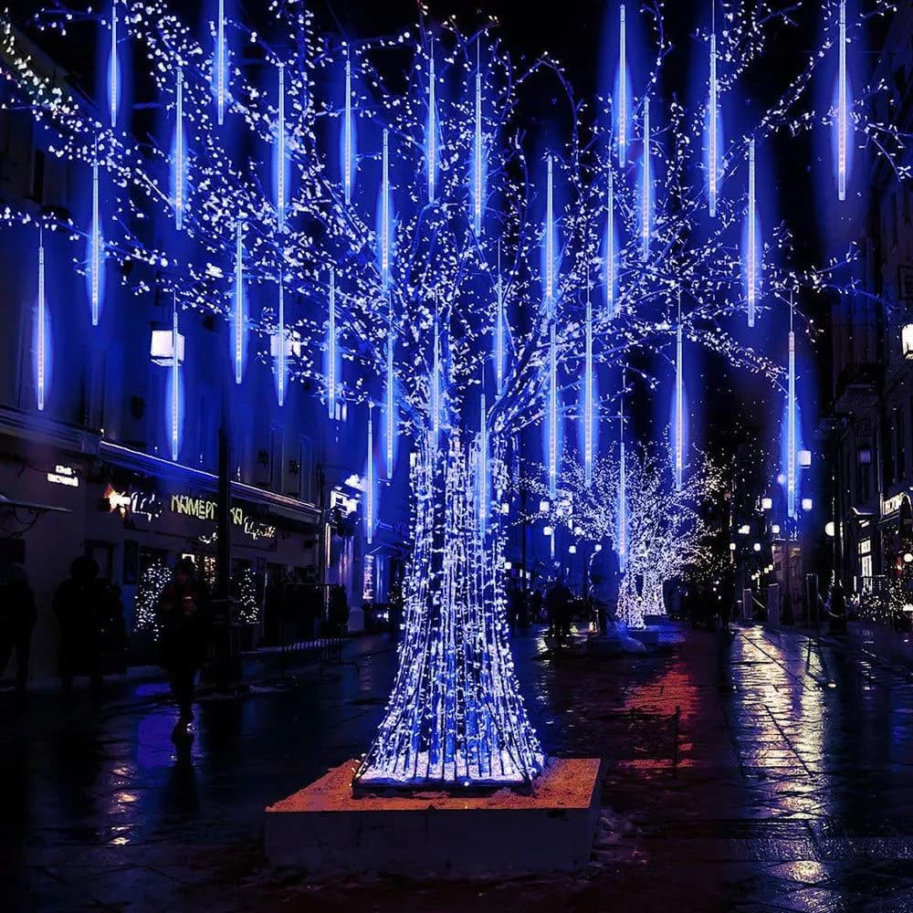 image-LED ice bar lamp snowflake hanging
