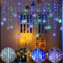 image-LED ice bar lamp snowflake hanging