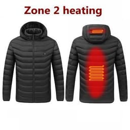 image-Winter Smart Heating Cotton USB Charging Heating Cotton Men's Jacket