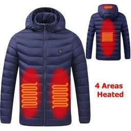 image-Winter Smart Heating Cotton USB Charging Heating Cotton Men's Jacket