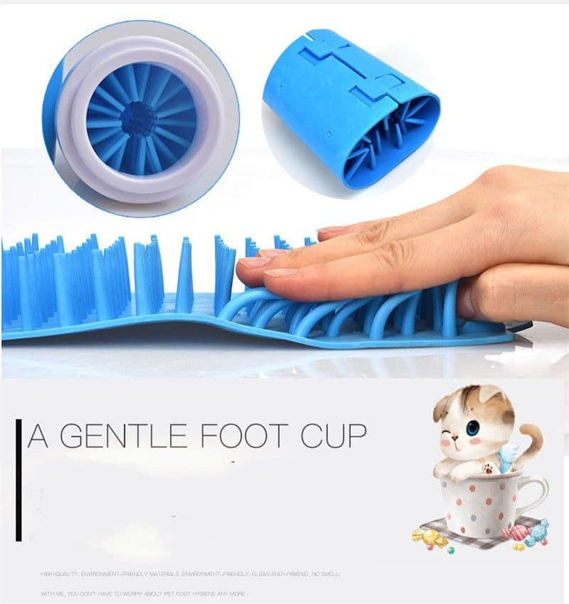 image-Pet Dog Foot Care Cleaning Products Silicone