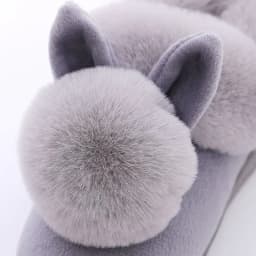 image-Autumn Winter Cotton Slippers Fur Rabbit Home Warm Thick Bottom Indoor Cotton Shoes Womens Slippers Cute Fluffy Cat Slippers