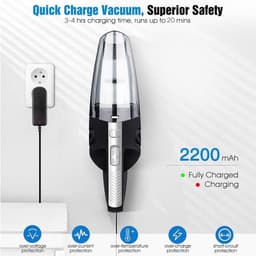 image-Portable Rechargeable Vacuum Cleaner
