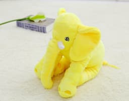 image-Elephant Doll Plush Toy Elephant Pillow Baby Comfort Doll
