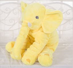 image-Elephant Doll Plush Toy Elephant Pillow Baby Comfort Doll