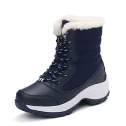 image-Snow Boots Female High To Help Waterproof Ladies Cotton Shoes Boots Plus Velvet Shoes