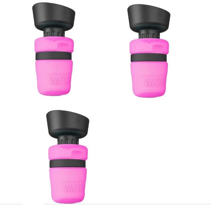 image-Pet Outdoor Foldable Bottle Dog Travel Water Bottle Dog Water Dispenser