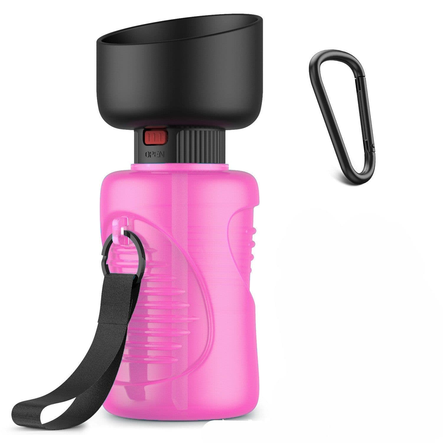 image-Pet Outdoor Foldable Bottle Dog Travel Water Bottle Dog Water Dispenser