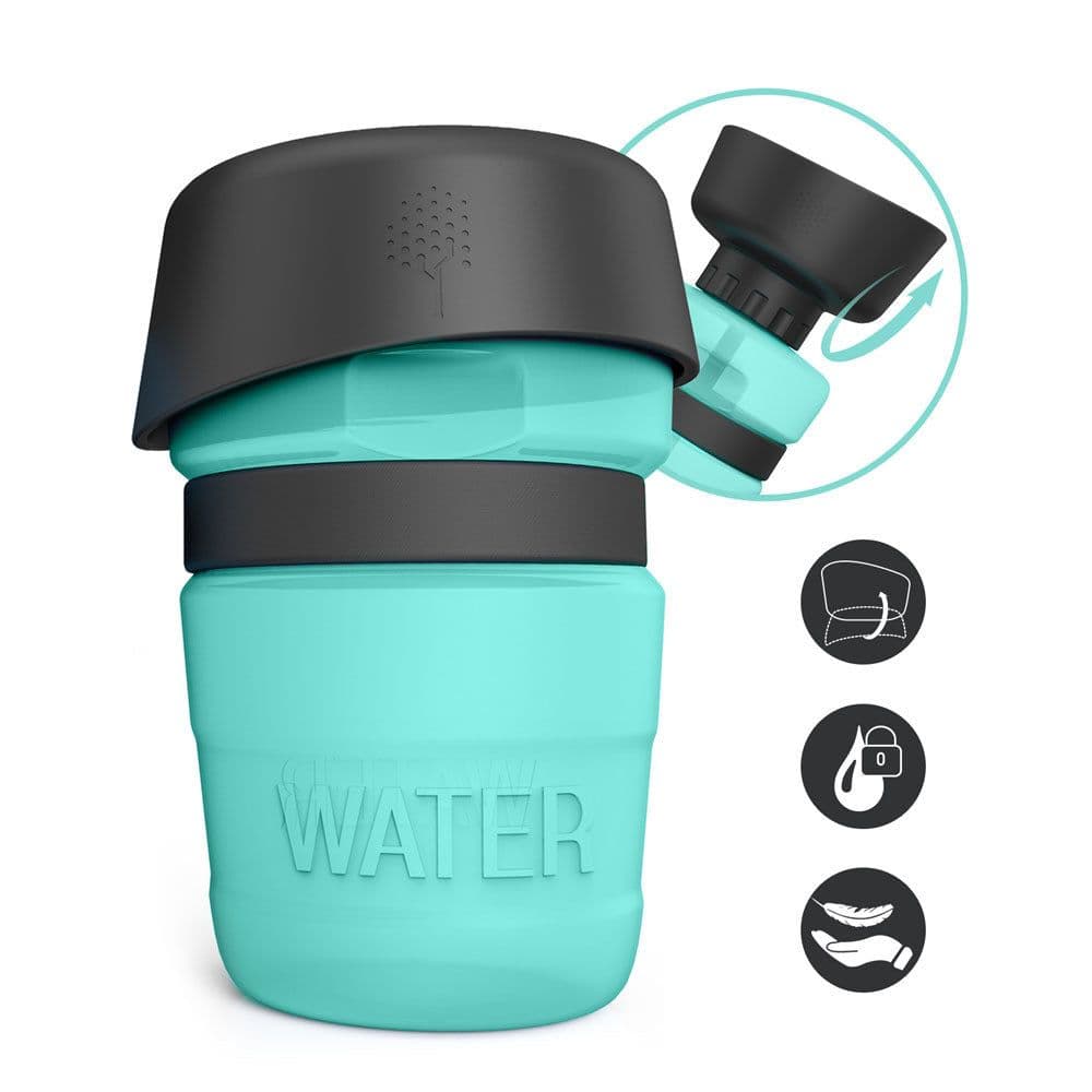 image-Pet Outdoor Foldable Bottle Dog Travel Water Bottle Dog Water Dispenser