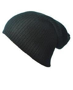 image-Men's And Women's Warm Solid Color Striped Caps