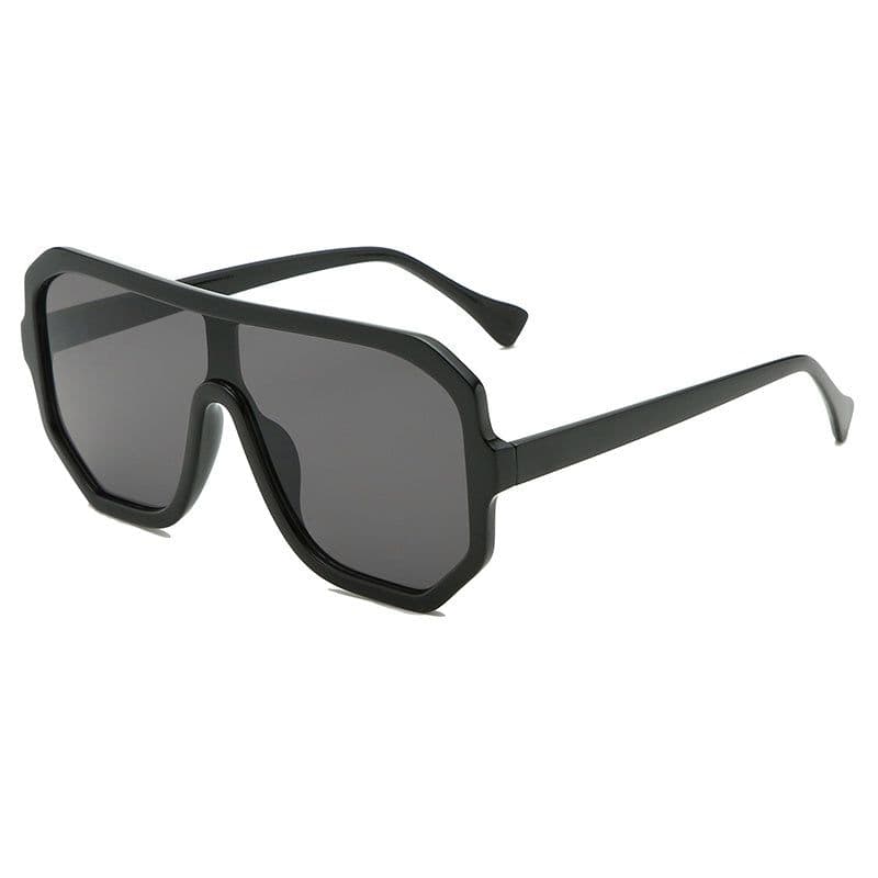 image-One-piece Sunglasses Men's And Women's Fashion Big Frame