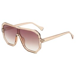 image-One-piece Sunglasses Men's And Women's Fashion Big Frame