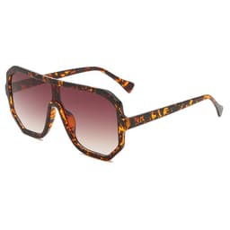 image-One-piece Sunglasses Men's And Women's Fashion Big Frame