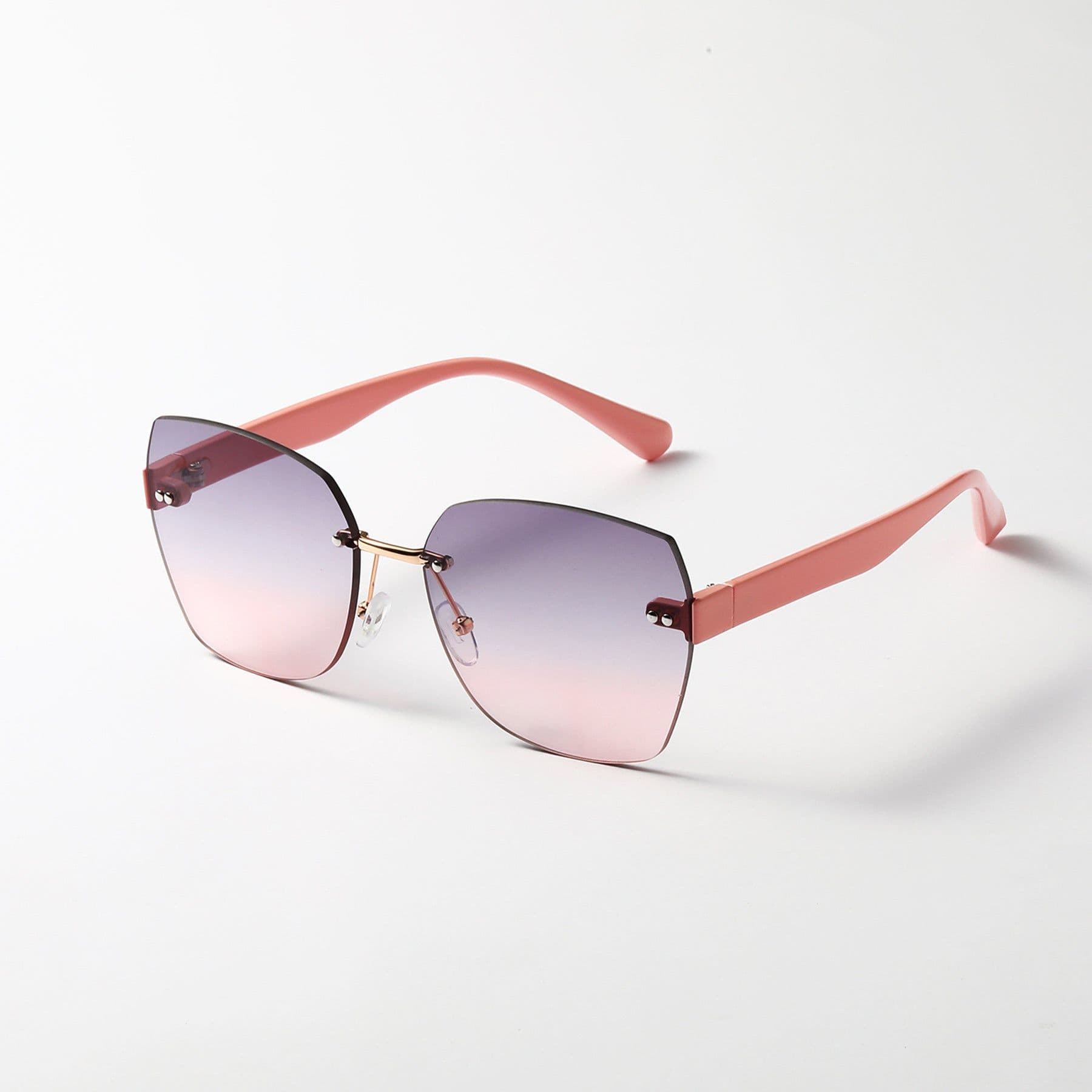 image-Diamond Cut Edge High-end Sunglasses For Women