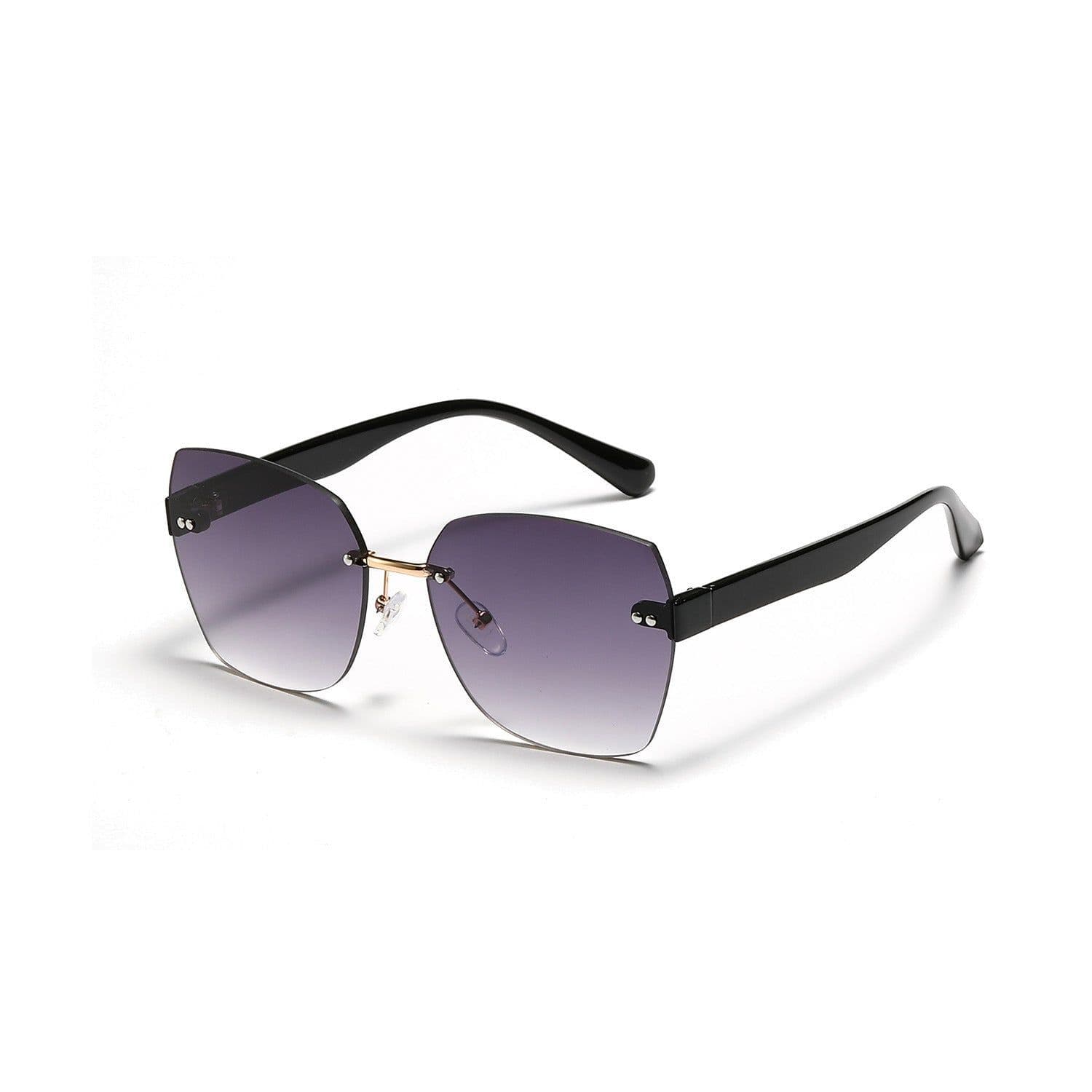 image-Diamond Cut Edge High-end Sunglasses For Women