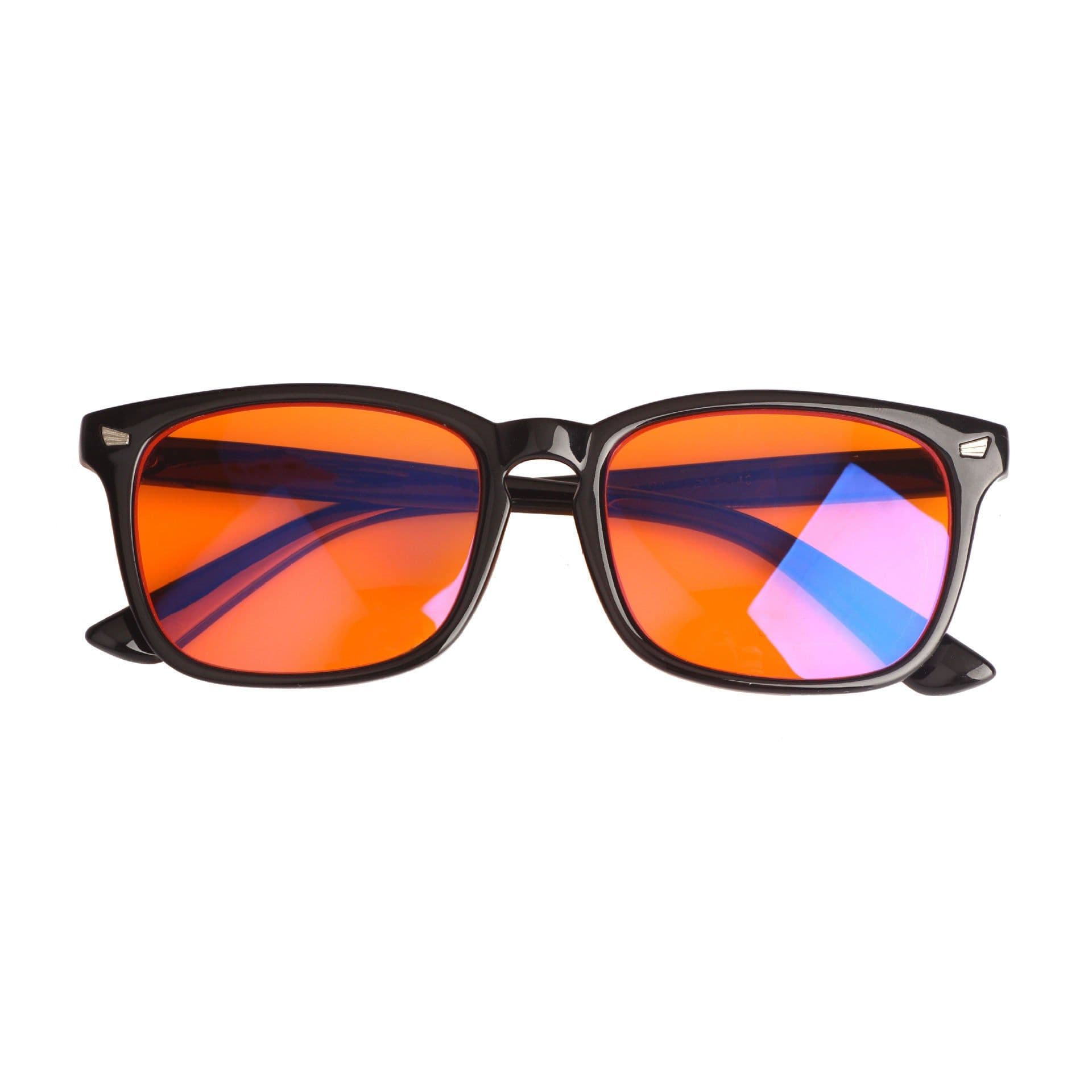 image-Orange Red Anti Blue Light UV Glasses