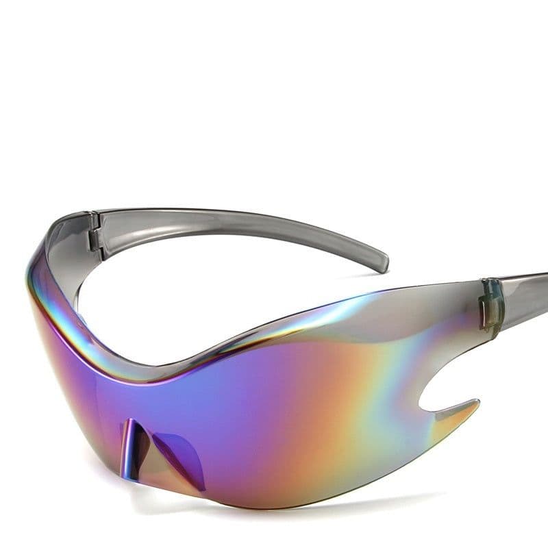image-Technology Sense Future Style Y2g Sunglasses Rimless One-piece Men And Women