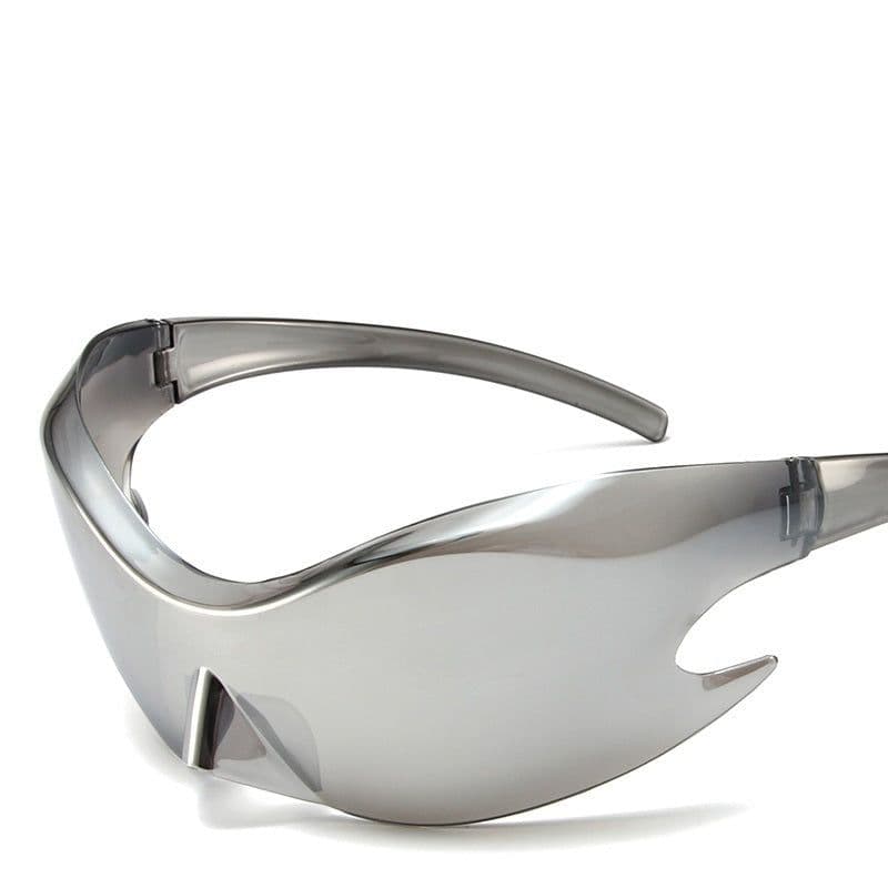 image-Technology Sense Future Style Y2g Sunglasses Rimless One-piece Men And Women