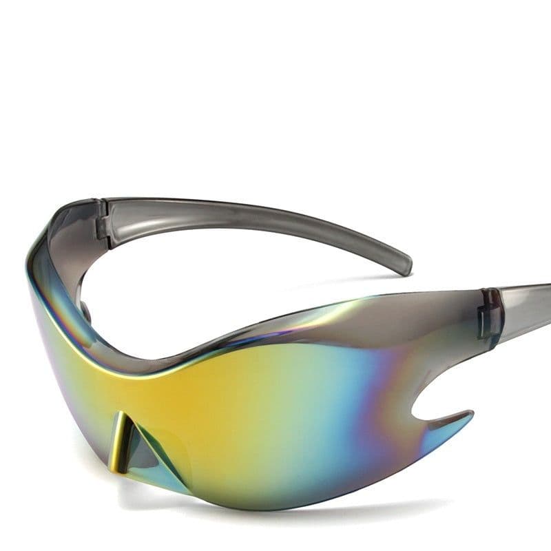 image-Technology Sense Future Style Y2g Sunglasses Rimless One-piece Men And Women