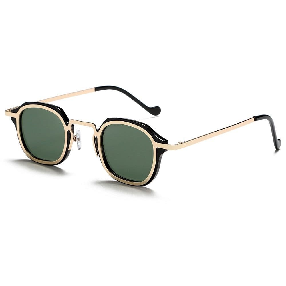 image-Square Metal PC Mixed Sunglasses Men's High-grade Artistic Punk Ins