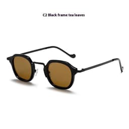 image-Square Metal PC Mixed Sunglasses Men's High-grade Artistic Punk Ins