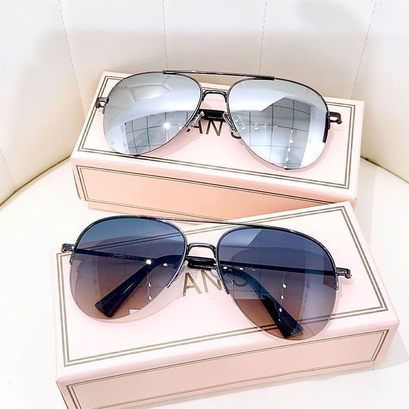 image-Big Face Driving UV Protection Riding Sun-resistant Sunglasses