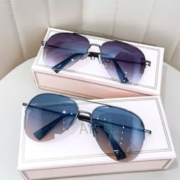 image-Big Face Driving UV Protection Riding Sun-resistant Sunglasses
