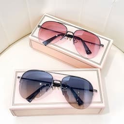 image-Big Face Driving UV Protection Riding Sun-resistant Sunglasses