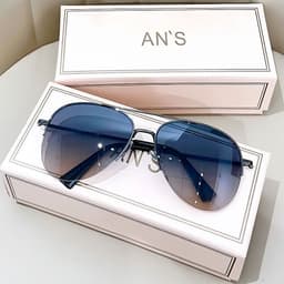 image-Big Face Driving UV Protection Riding Sun-resistant Sunglasses