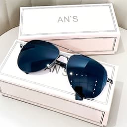 image-Big Face Driving UV Protection Riding Sun-resistant Sunglasses