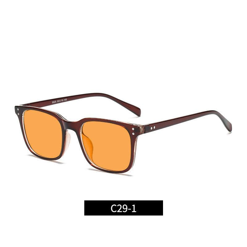 image-Color Changing 5025 Orange Anti-blue Light UV Glasses CR39