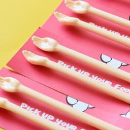 image-Creative Funny Personalized Portable Palm Chopsticks Gift