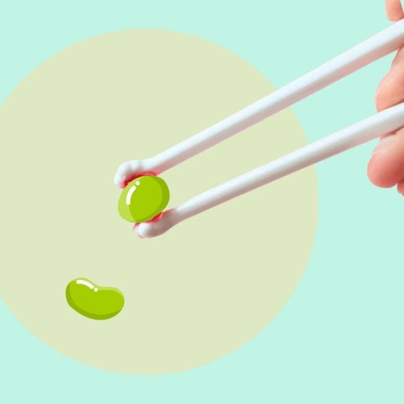 image-Creative Funny Personalized Portable Palm Chopsticks Gift