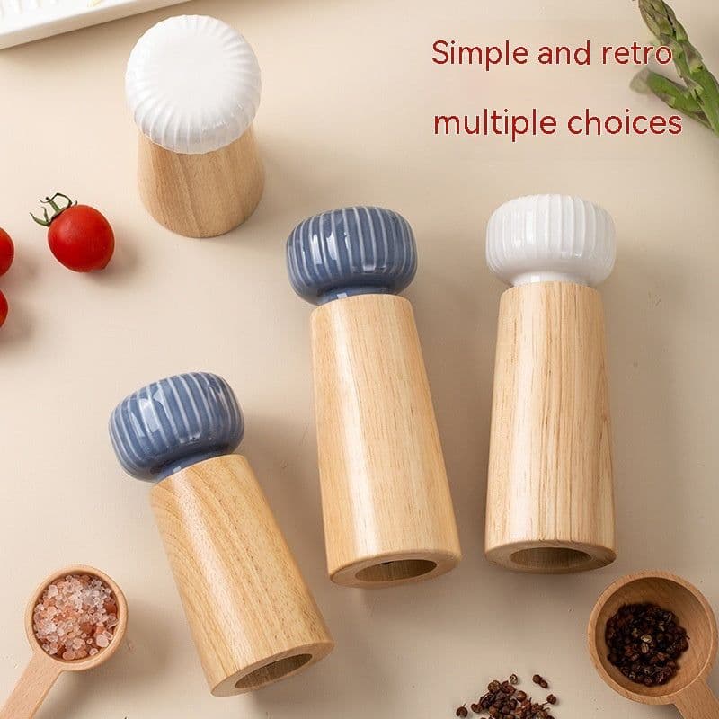 image-Manual Ceramic Pepper Seasoning Grinding Bottle