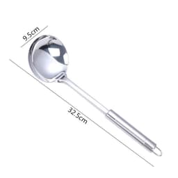 image-Household Non-Magnetic Spatula Cooking Shovel Spoon Soup Drain Frying Shovel Kitchen Supplies