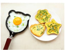 image-Mini Pancake Maker Cartoon Bear Heart Star Frying Pan Molds Cookware For Child Breakfast Kitchen Tools