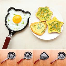 image-Mini Pancake Maker Cartoon Bear Heart Star Frying Pan Molds Cookware For Child Breakfast Kitchen Tools