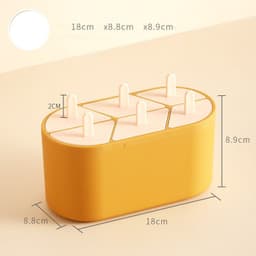 image-Homemade Ice Cream Mini Popsicle Box Frozen Ice Artifact