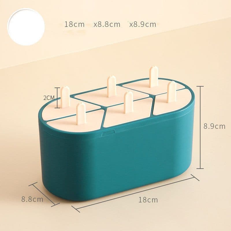 image-Homemade Ice Cream Mini Popsicle Box Frozen Ice Artifact