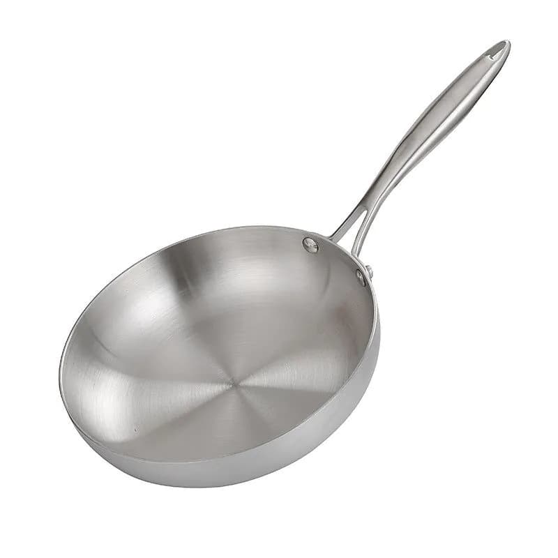 image-304 Stainless Steel Three-layer Induction Cooker Applicable To Gas Stove Pan