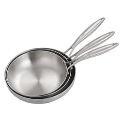 image-304 Stainless Steel Three-layer Induction Cooker Applicable To Gas Stove Pan