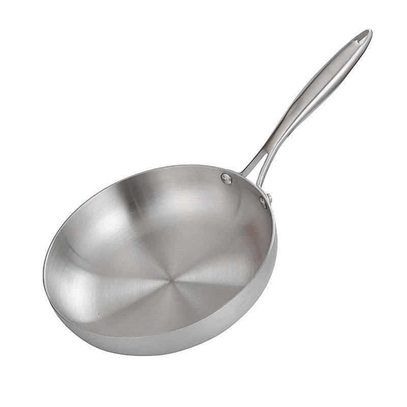 image-304 Stainless Steel Three-layer Induction Cooker Applicable To Gas Stove Pan