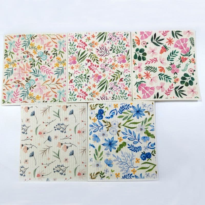 image-Household Wood Pulp Cotton Cleaning Cloth And Dishwashing