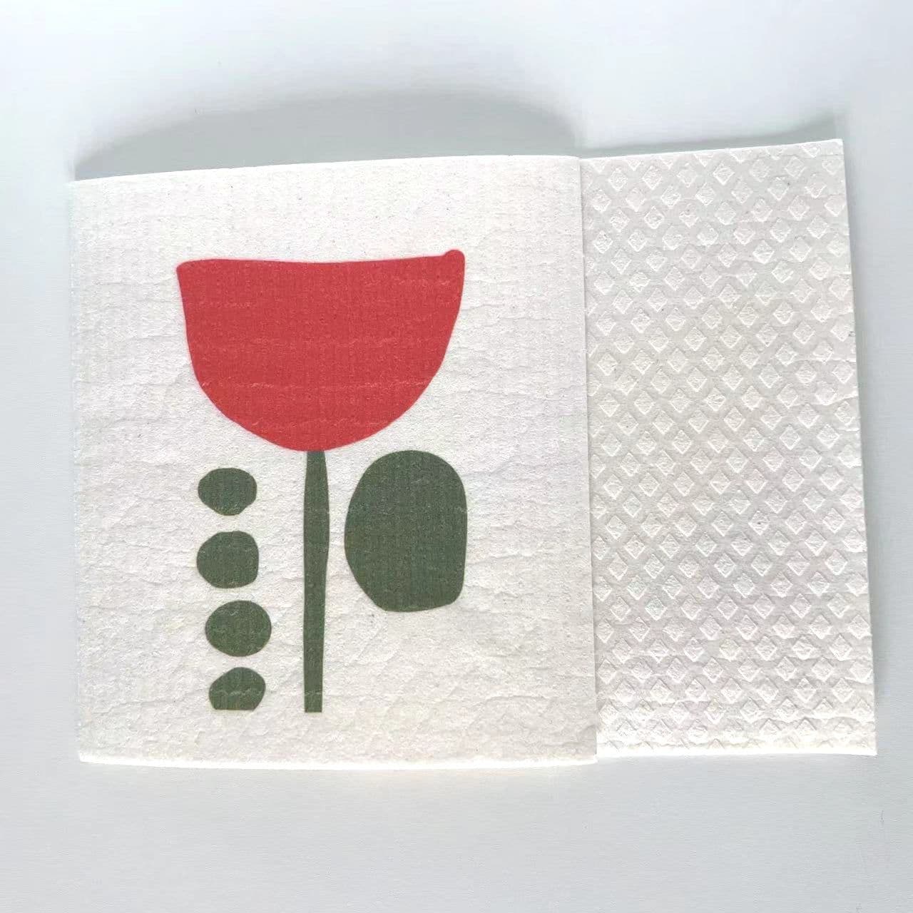 image-Household Wood Pulp Cotton Cleaning Cloth And Dishwashing