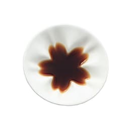 image-Zakka Creative Japanese Sakura Soy Sauce Dipping Dish Snack Dish Vinegar Dish Tableware Small Dish Small Dish