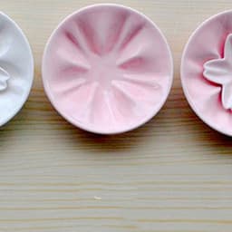 image-Zakka Creative Japanese Sakura Soy Sauce Dipping Dish Snack Dish Vinegar Dish Tableware Small Dish Small Dish